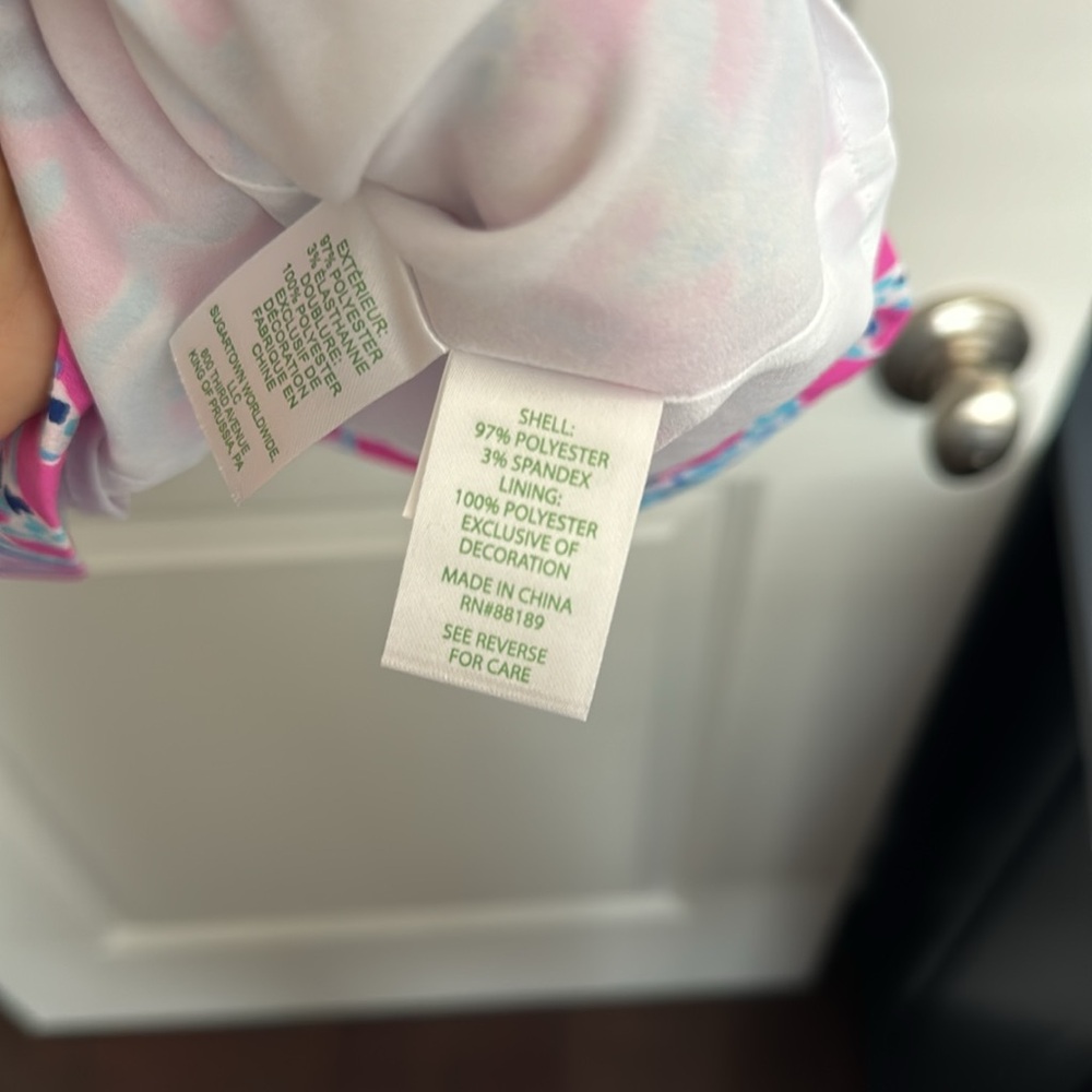 Lilly Pulitzer Mandevilla Pink New Kids On The Dock - sz 6 LIKE NEW - Picture 8 of 13